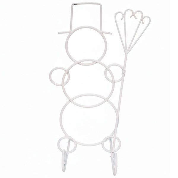 ДЕКОР Фигура Снеговик 90-31 белый РЗДИ/1шт ДЕКОР Фигура Снеговик 90-31 белый РЗДИ/1шт