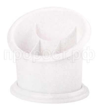 Подставка д/столовых приборов Стиль белый М550 /22шт/ Альтерн Подставка д/столовых приборов Стиль белый М550 /22шт/ Альтерн