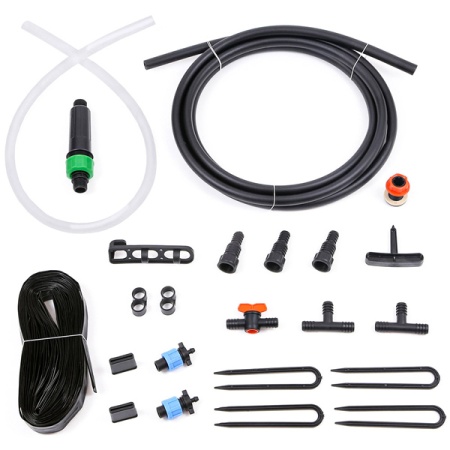 Набор капельный полив ЖУК с эмиттерной лентой 12м 330672-00  Набор капельный полив ЖУК с эмиттерной лентой 12м 330672-00