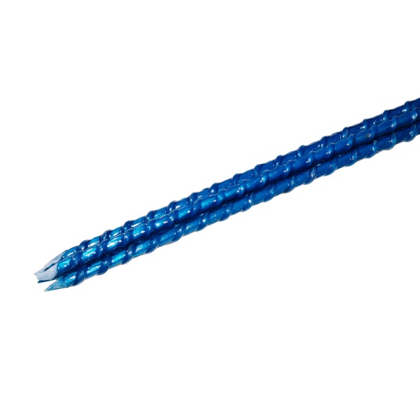 Опора д/растений 120см д.8 композит (5шт) синяя рифленая /PROROST Опора д/растений 120см д.8 композит (5шт) синяя рифленая /PROROST