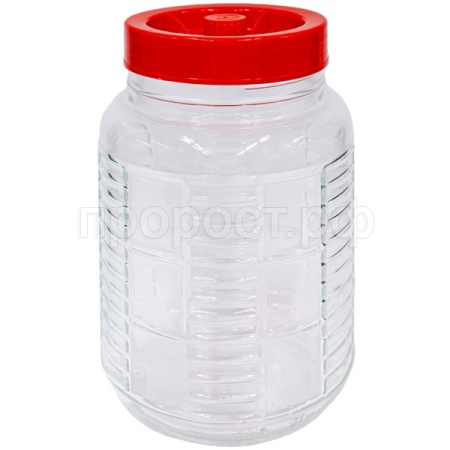 Стеклобанка 7л 82-032-ГВ163 с пласт. крышкой(гидрозатвор) /2шт/ Стеклобанка 7л 82-032-ГВ163 с пласт. крышкой(гидрозатвор) /2шт/
