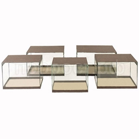 Аквариум комплект простой с крышкой 167 л Аквариум комплект простой с крышкой 167 л