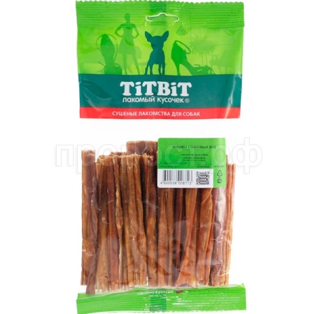 Лакомство для собак Кишки говяжьи BIG м/у  Лакомство для собак Кишки говяжьи BIG м/у