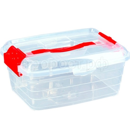 Контейнер 5л мультибокс Bricks прозрачный 05056 /30шт/ Арз Контейнер 5л мультибокс Bricks прозрачный 05056 /30шт/ Арз