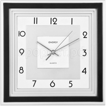 Часы настенные кварцевые ENERGY модель квадрат ЕС-11 009311 /10шт Часы настенные кварцевые ENERGY модель квадрат ЕС-11 009311 /10шт