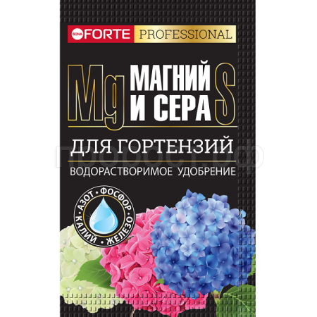 Бона Форте для Гортензий с серой и магнием 100гр Бона Форте для Гортензий с серой и магнием 100гр