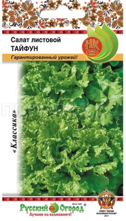 Салат Тайфун листовой 1 г Салат Тайфун листовой 1 г