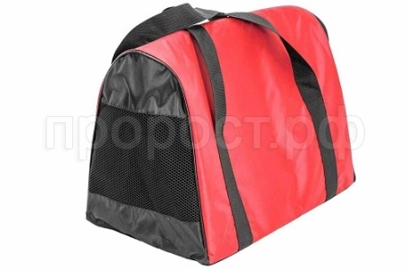 Сумка переноска ЧИП Туннель №4 нейлон с сетчатым окном 49*30*34см/9009красн/Дарэлл Сумка переноска ЧИП Туннель №4 нейлон с сетчатым окном 49*30*34см/9009красн/Дарэлл