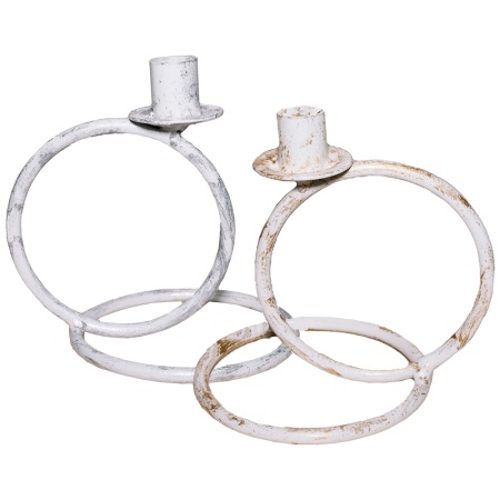 ДЕКОР Подсвечник Кольцо 1свеча бел серебро РЗДИ/1шт ДЕКОР Подсвечник Кольцо 1свеча бел серебро РЗДИ/1шт