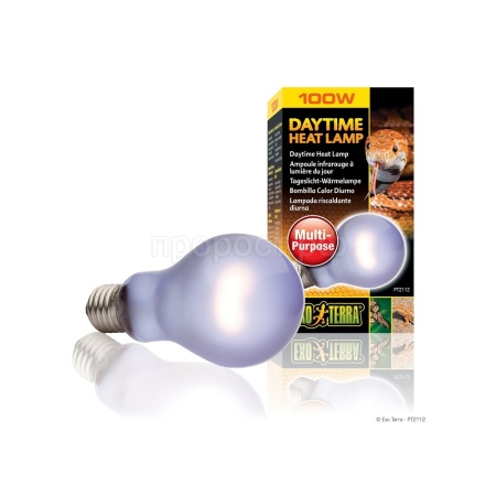 Лампа для черепах дневная DAYTIME HEAT 100Вт/2111 Лампа для черепах дневная DAYTIME HEAT 100Вт/2111