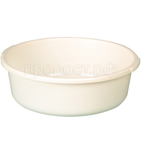Таз 4л с ручками слоновая кость/10шт/03001/Арз Таз 4л с ручками слоновая кость/10шт/03001/Арз