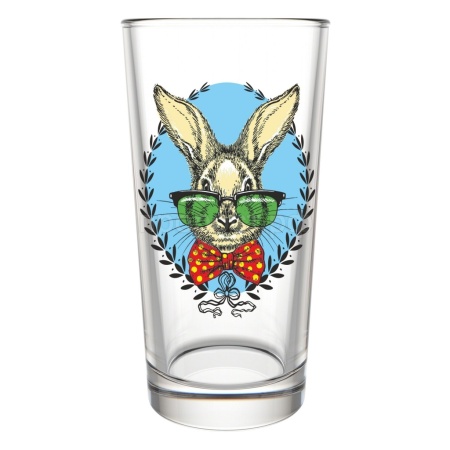 Набор стаканов Зайцы пижоны (6шт) 230мл/146-Д 