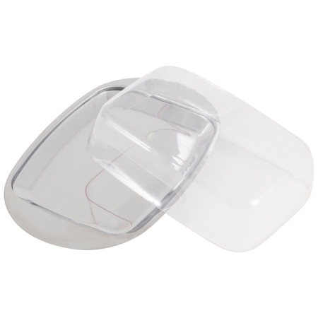 Масленка OLIATORE из нерж стали с пластик крышкой 18*11*4см /30шт/003879/Mallony  Масленка OLIATORE из нерж стали с пластик крышкой 18*11*4см /30шт/003879/Mallony