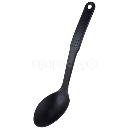 Ложка 30*6,5см черный нейлон CUOCO/24шт/003586/Mallony Ложка 30*6,5см черный нейлон CUOCO/24шт/003586/Mallony