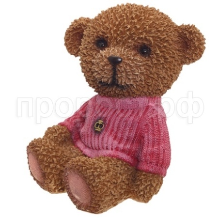 Копилка Мишка в розовом свитере W11.5L10H17см 626738/SK029 Копилка Мишка в розовом свитере W11.5L10H17см 626738/SK029