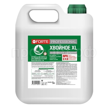 Бона Форте Professional Хвойное XL (выше 3м) 5л Бона Форте Professional Хвойное XL (выше 3м) 5л