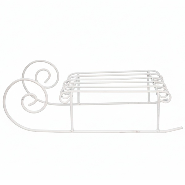 ДЕКОР Фигура Сани 90-11 белые РЗДИ/1шт ДЕКОР Фигура Сани 90-11 белые РЗДИ/1шт