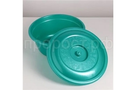 Крышка для таза 6л голубой перламутр  Крышка для таза 6л голубой перламутр