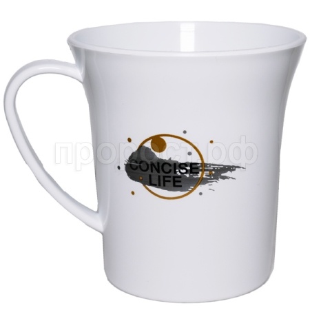 Кружка 0,33л белый 09042  Кружка 0,33л белый 09042