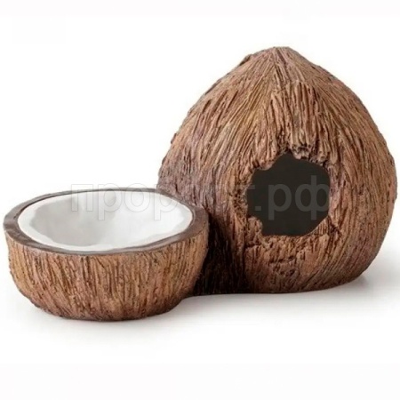 Поилка для террариума с укрытием кокос 14*24*13см РТ3159/Н231596/Триол Поилка для террариума с укрытием кокос 14*24*13см РТ3159/Н231596/Триол