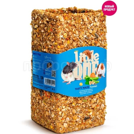 Лакомство для грызунов Туннель средний «Вкусная лазейка» Литтл Ван  Лакомство для грызунов Туннель средний «Вкусная лазейка» Литтл Ван