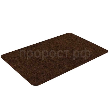 Коврик придверный 50*80см VORTEX "Slim" влаговп. ребристый подложка tpr коричневый 24387 Коврик придверный 50*80см VORTEX "Slim" влаговп. ребристый подложка tpr коричневый 24387