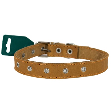 Ошейник кожа коричневый 1сл 25мм DONBARON Ошейник кожа коричневый 1сл 25мм DONBARON