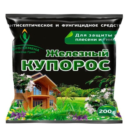 Железный купорос 200гр  Доктор Грин Железный купорос 200гр  Доктор Грин