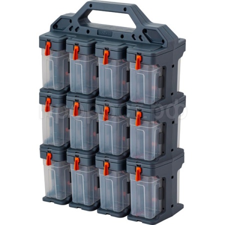 Органайзер д/мелочей 24 модульный 310*154*435 Expert серо-свинцовый BR3951 /5шт/ПР Органайзер д/мелочей 24 модульный 310*154*435 Expert серо-свинцовый BR3951 /5шт/ПР