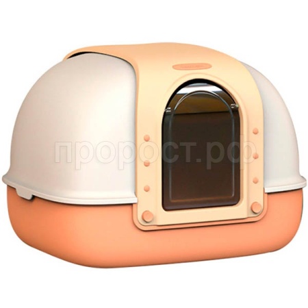 Туалет бокс д/кошек Дракон оранжевый дверь маятник,коврик,совок 58*42,8*48,6см/МАК112/Евро Туалет бокс д/кошек Дракон оранжевый дверь маятник,коврик,совок 58*42,8*48,6см/МАК112/Евро