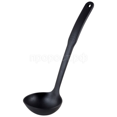 Половник 31*9,2см черный нейлон CUOCO/24шт/003585/Mallony Половник 31*9,2см черный нейлон CUOCO/24шт/003585/Mallony