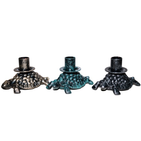 ДЕКОР Подсвечник Черепаха антик золото РЗДИ/1шт ДЕКОР Подсвечник Черепаха антик золото РЗДИ/1шт