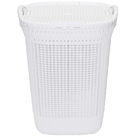Корзина д/белья Santa 55л белая 05074 Корзина д/белья Santa 55л белая 05074