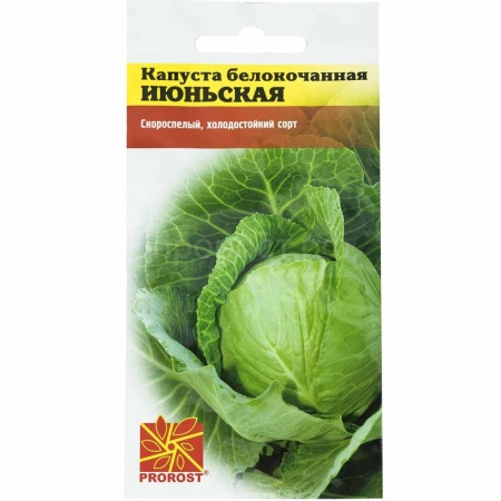 Капуста белокочанная Июньская 1г Капуста белокочанная Июньская 1г