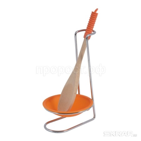 Подставка для ложки с деревянной ложкой W3751А  Подставка для ложки с деревянной ложкой W3751А