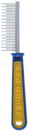 Расческа односторонняя с пластиковой ручкой и зубьями Разной длины Расческа односторонняя с пластиковой ручкой и зубьями Разной длины
