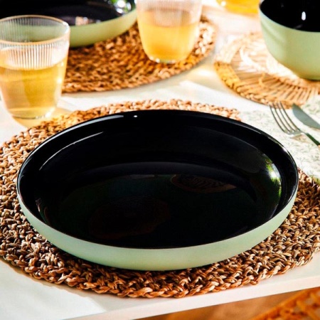 Блюдо глубокое "VICKY SOFT GREEN" 25см Блюдо глубокое "VICKY SOFT GREEN" 25см