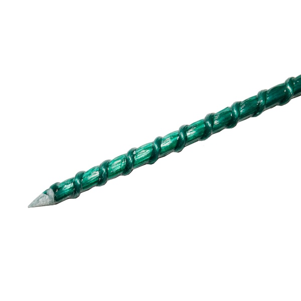 Опора д/растений 120см д.10 композит (5шт) зеленая рифленая /PROROST Опора д/растений 120см д.10 композит (5шт) зеленая рифленая /PROROST