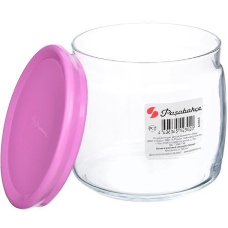 Банка стеклянная 500мл Чешни с крышкой /43003SLB Банка стеклянная 500мл Чешни с крышкой /43003SLB