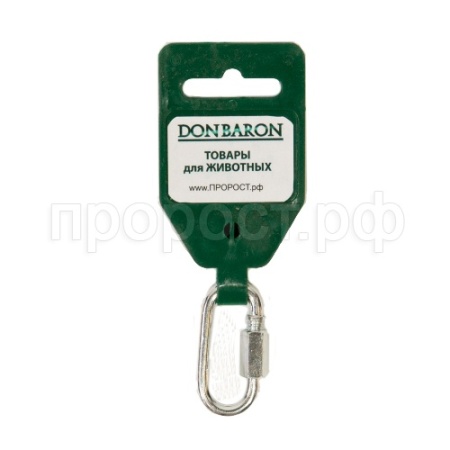 Карабин винтовой №4 /1шт/ DONBARON Карабин винтовой №4 /1шт/ DONBARON