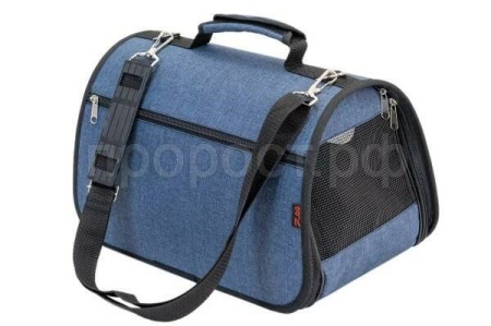 Сумка переноска Zoo-M ПРЕСТИЖ №1 жесткая с карманом 36,5*22*22см/90031синяя/Дарэлл Сумка переноска Zoo-M ПРЕСТИЖ №1 жесткая с карманом 36,5*22*22см/90031синяя/Дарэлл