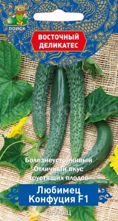 Огурец Любимец Конфуция F1 5шт  Огурец Любимец Конфуция F1 5шт