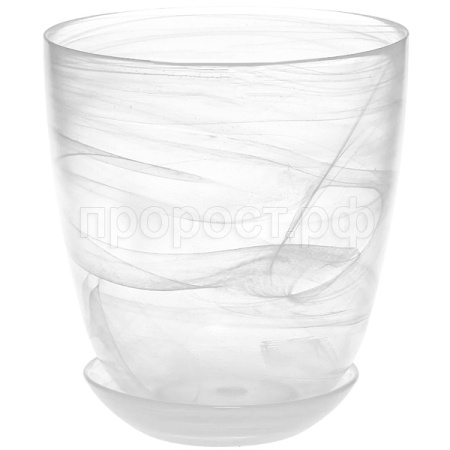 Горшок для орхидей Шифон №4 белый Горшок для орхидей Шифон №4 белый