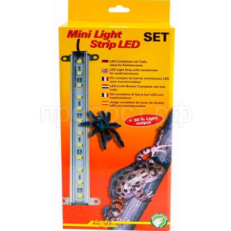 Комплект освещения LUCKY REPTILE Трансформатор светодиодная полоса Mini (Германия) MLS-1 Комплект освещения LUCKY REPTILE Трансформатор светодиодная полоса Mini (Германия) MLS-1