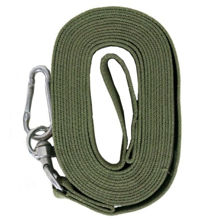 Поводок брезент 35мм*5м + карабин/29822 Поводок брезент 35мм*5м + карабин/29822