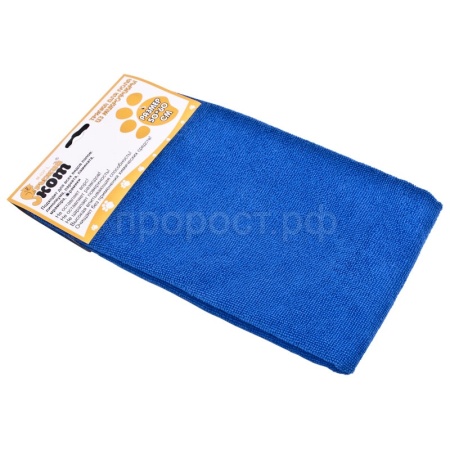 Тряпка для пола 50*60см микрофибра синий 310236 Тряпка для пола 50*60см микрофибра синий 310236