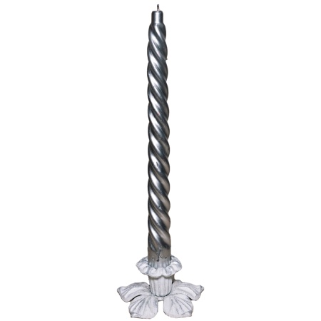 ДЕКОР Подсвечник Цветок бел серебро РЗДИ/1шт ДЕКОР Подсвечник Цветок бел серебро РЗДИ/1шт