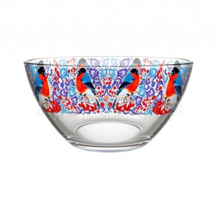 Салатник Снегири на рябине средний 425/1-Д /12шт/ДК Салатник Снегири на рябине средний 425/1-Д /12шт/ДК