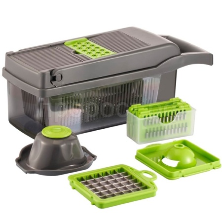 Овощерезка TALENTIERT с контейнером 14 насадкок 105041 /20шт/Leonord Овощерезка TALENTIERT с контейнером 14 насадкок 105041 /20шт/Leonord