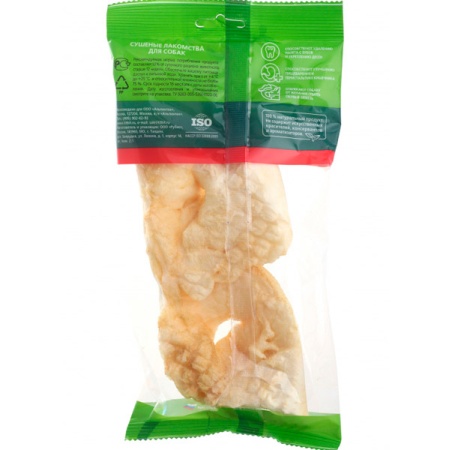 Лакомство для собак Нос телячий бабочка м/у /3390/ Лакомство для собак Нос телячий бабочка м/у /3390/